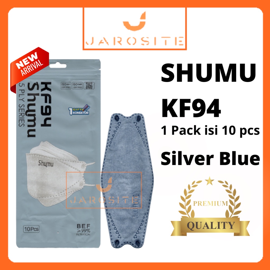 Masker Korea 4 Ply Shumu Mouson Queen Sultan Kf94 4Ply Medis Earloop Headloop 10 Pcs Kemenkes