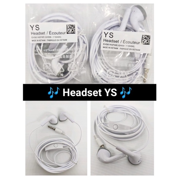 Headset Samsung Original J1ACe J2, J3, J5, J7, V, Ace 4 J1 j16 Support Mic