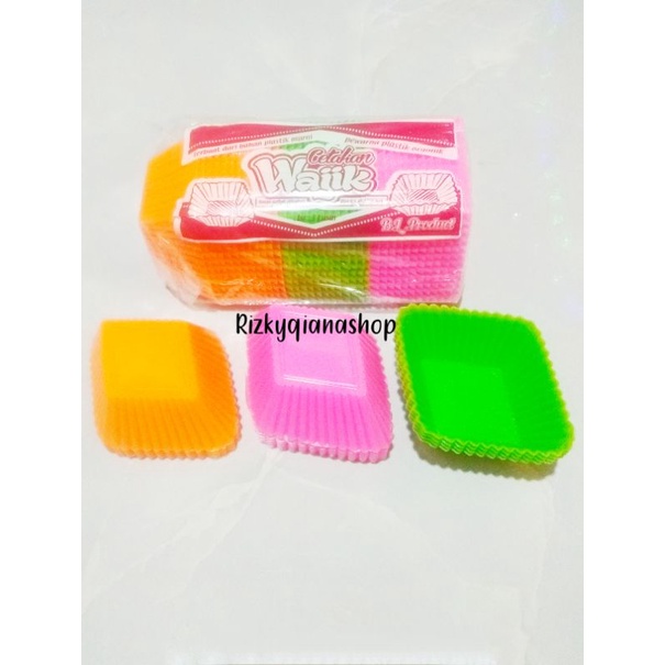 Cetakan Agar Wajik/Citakan kue Kukus Wajik/12 Pcs Citakan puding/Citakan Agar