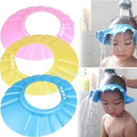 

Topi Keramas Anak Bayi Pelindung Mata Telinga / Kids Shower Cap - X113 ~ phu63