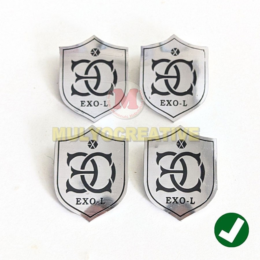 Pin Bros Exo-L Pin Korea Edition Exo-L Pin Enamel Boyband Murah