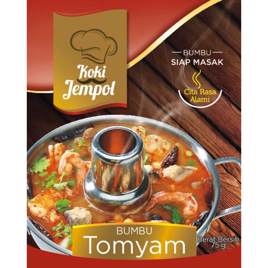 Koki Jempol Bumbu Tomyam Steamboat Suki Ramen Bakso Miso Praktis Porsi