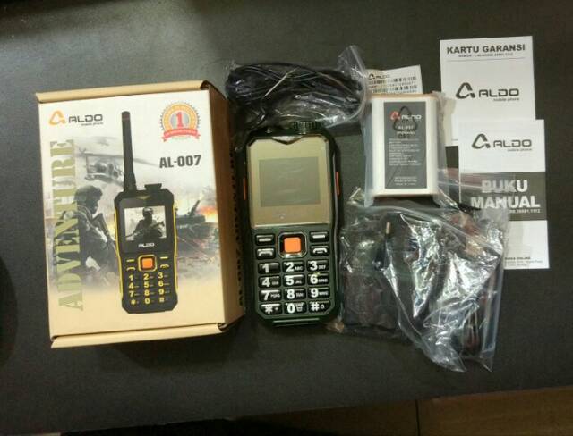 ALDO AL-007 Adventure Handphone Support Handy Talkie HT Function