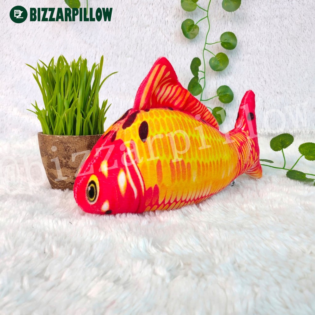 Bizzarpillow Bantal Ikan Hias Koi Size S BZ063