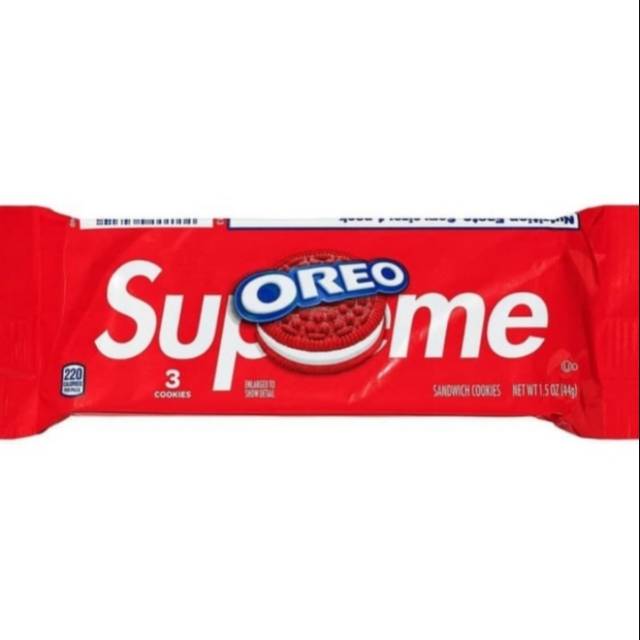 

SUPREME x OREO RED COOKIES SS20 COLLABORATION