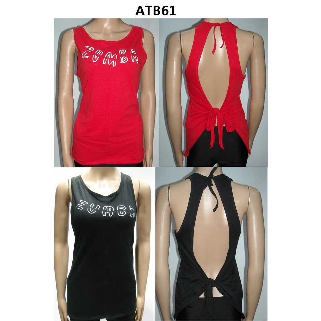 Tanktop senam Zumba Dance Aeobik Yoga kode ATB 61