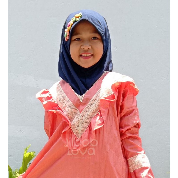 Abaya Mukenah Telekung Rukuh Abaya Sholat Anak Travelling Parasit Parasut Sabilla Jokam Gading 354