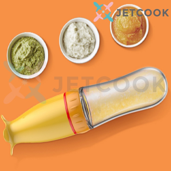 JetCook Sendok Botol Makan Bayi MPASI Botol Silicone Baby Feeding Spoon Head