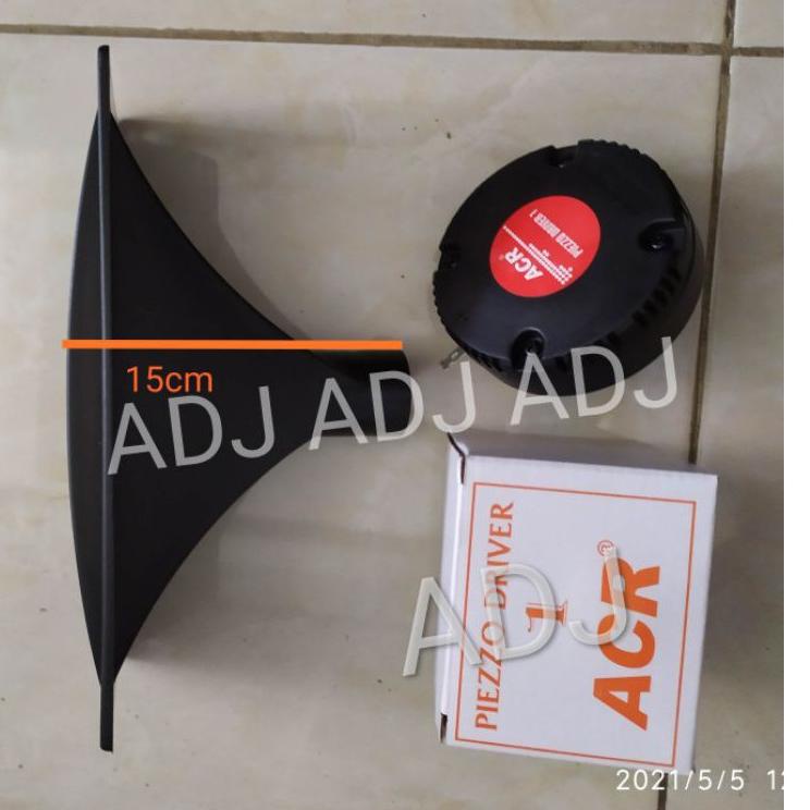 ⇛ Paket corong horn 27cm x 11 cm dan driver tweeter twiter ACR piezo 1 ㄽ