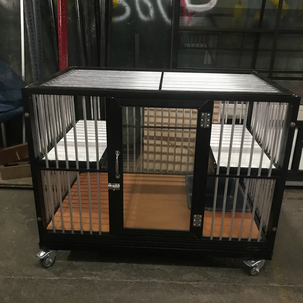 KANDANG KUCING ALUMUNIUM 1 KAMAR