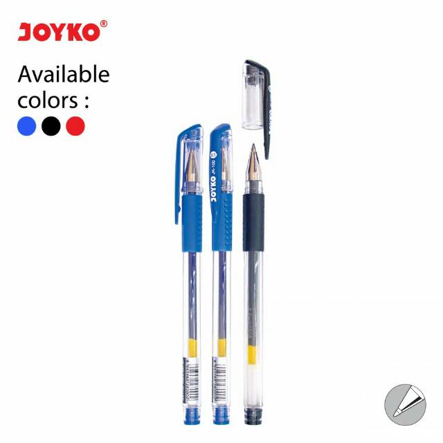 

Pulpen Gel joyko JK-100 0,5 Hitam & Biru / Ballpoint Gel