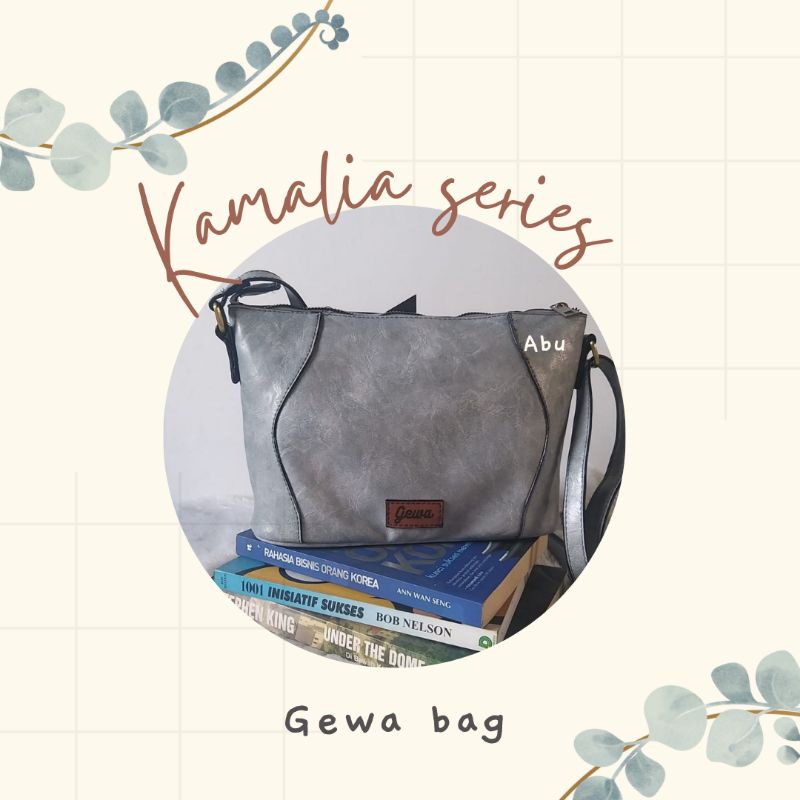 Tas Selempang Kamalia Series by Gewa Bag/ Tas Selempang Kulit