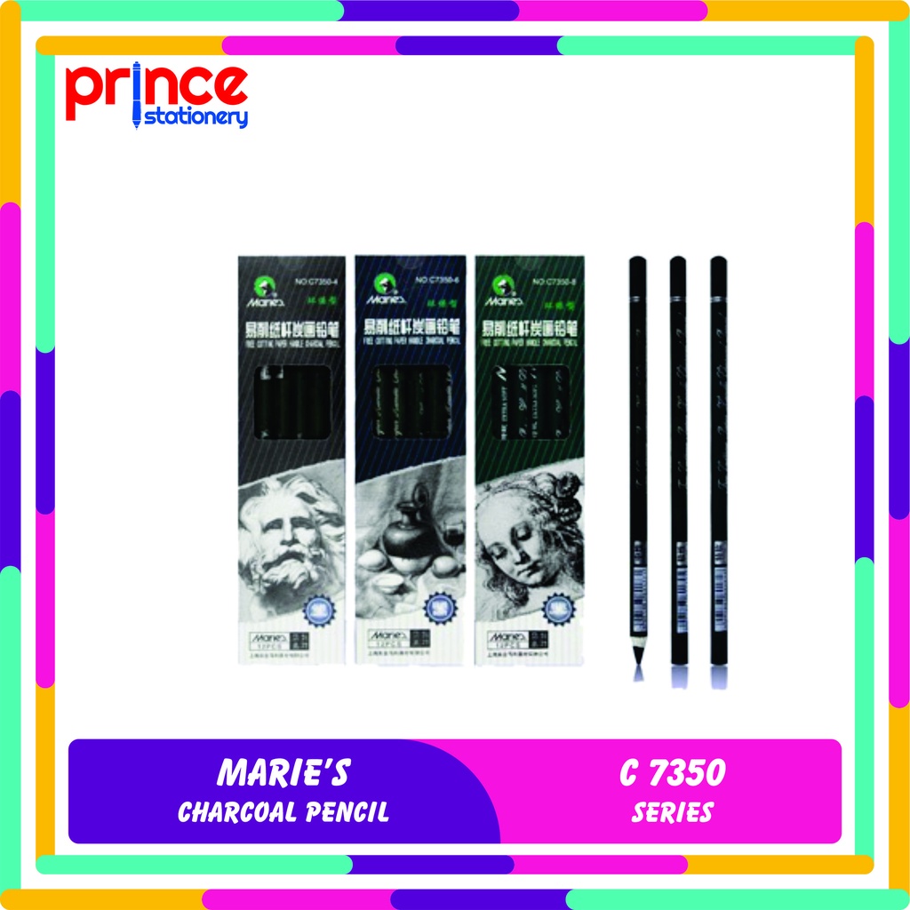 

MARIES CHARCOAL PENCIL C7350 / PENSIL ARANG MARIES