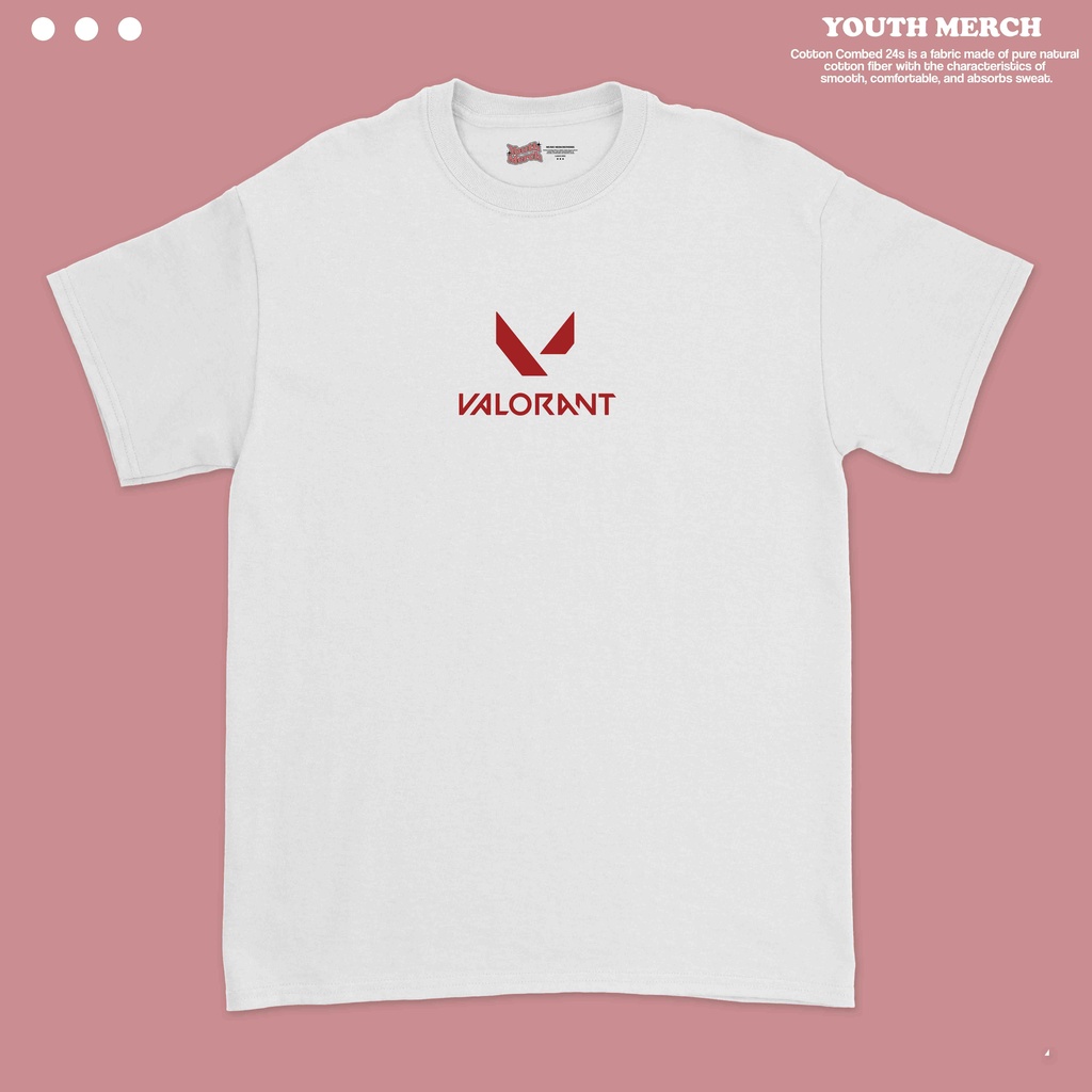 Kaos Games Valorant - Video Game Merch | Unisex | Baju Valorant | Valorant Tees