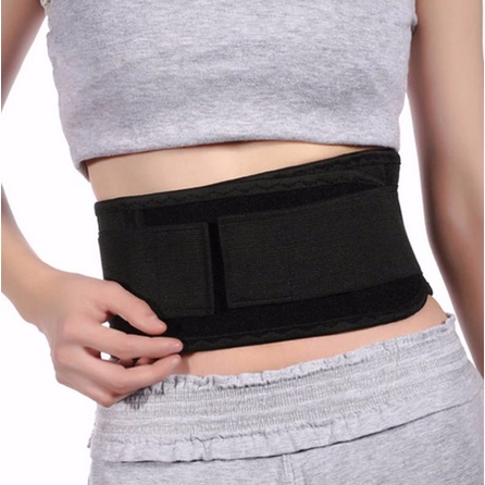 Sabuk Magnet Terapi Pinggang Therapy Tourmaline Belt Magnetic Self Heating