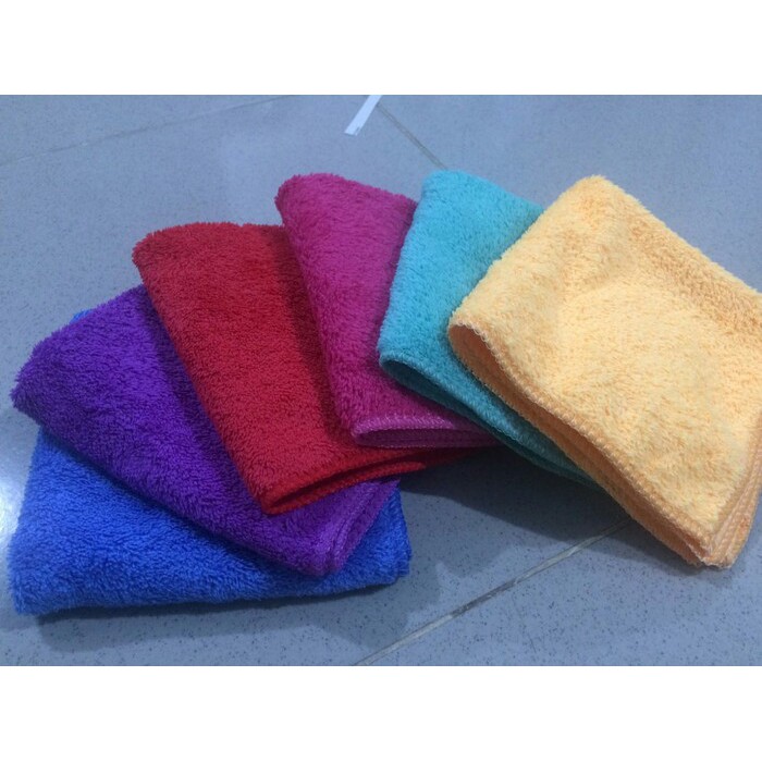  Kain  Microfiber lap microfiber Kain  Handuk halus tebal 