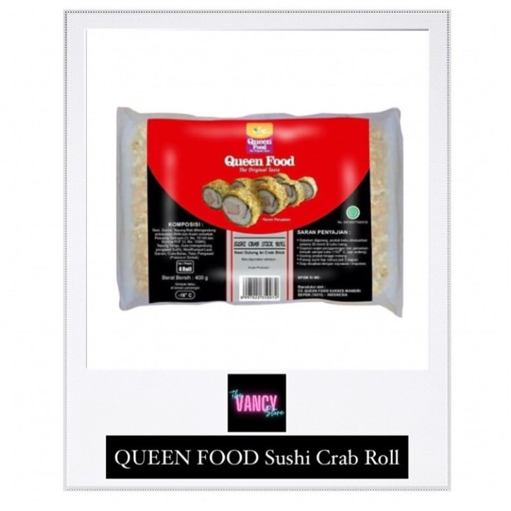 

QUEEN FOOD Sushi Crab Roll / 420gr / vancy.store