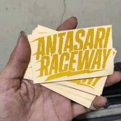 stiker antasari raceway stiker motor matic racing