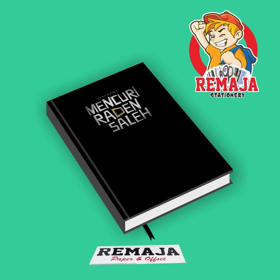 

Pocket book/Notebook Hardcover Mencuri Raden Saleh A6 & A5 / buku tulis catatan notes
