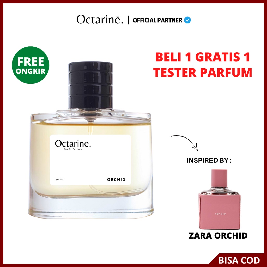 Octarine - Parfum Wanita Tahan Lama Aroma lembut Segar Sexy Inspired By ORCHID | Parfume Farfum Perfume Minyak Wangi Cewek Cowok Murah Original