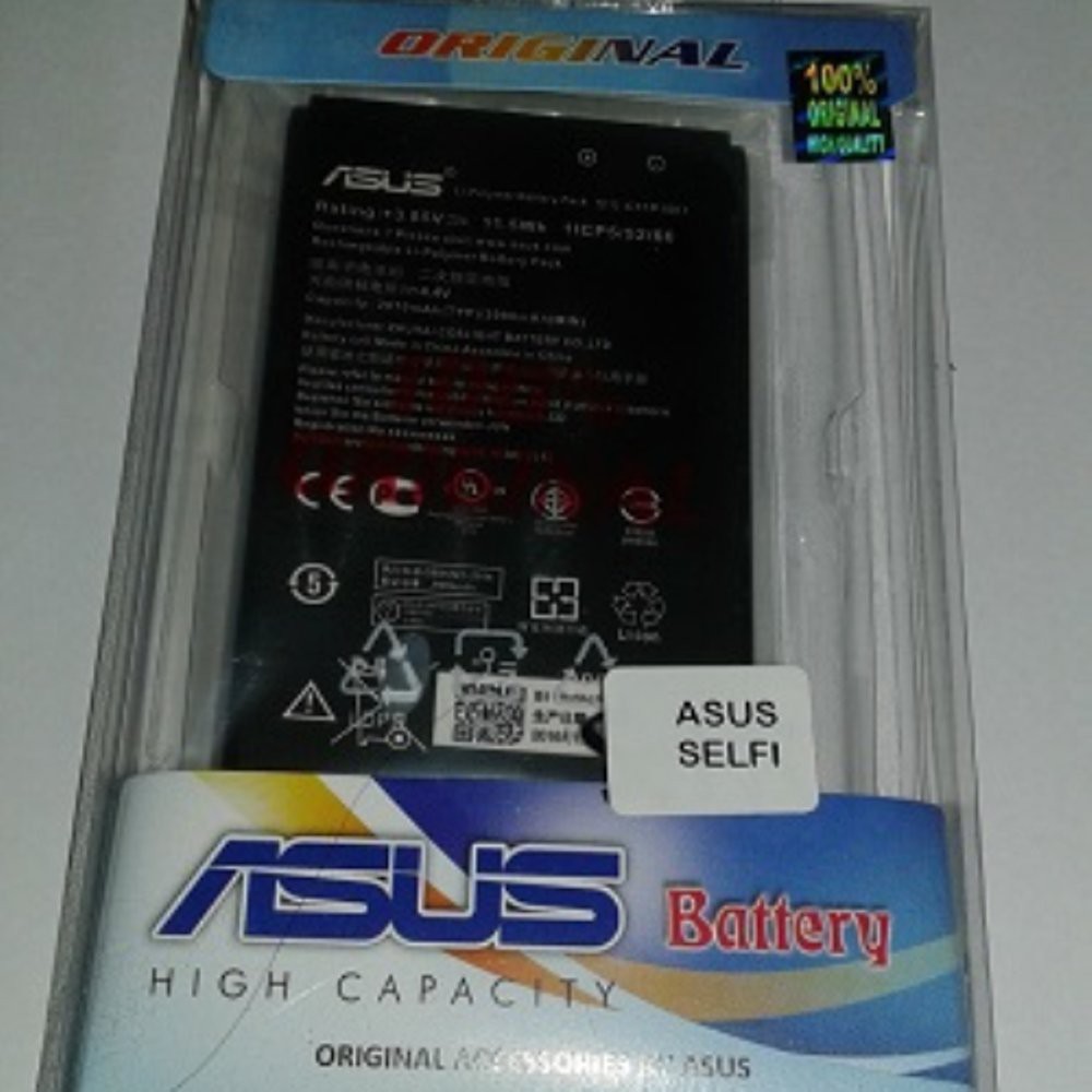 Batre Baterai Battery ASUS ZENFONE SELFIE ORIGINAL 100