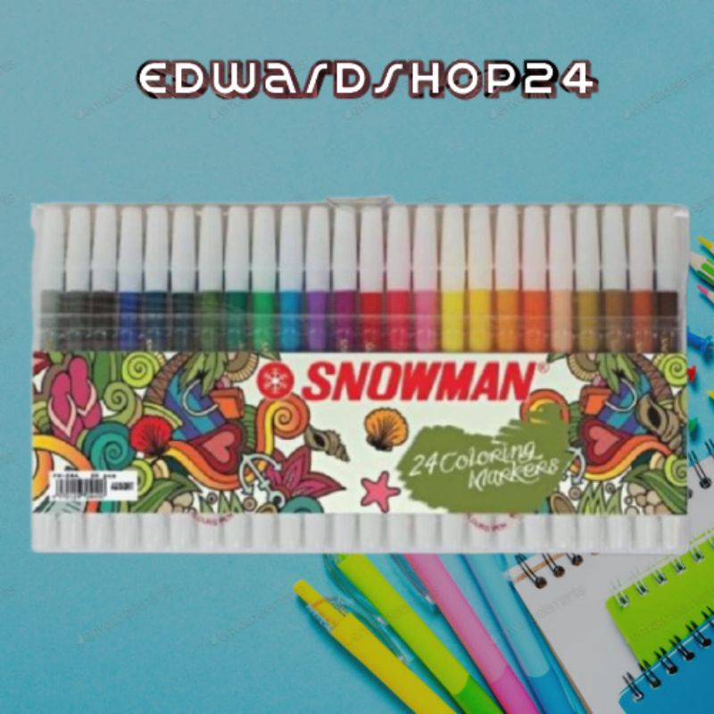 

Spidol Snowman 24 Warna