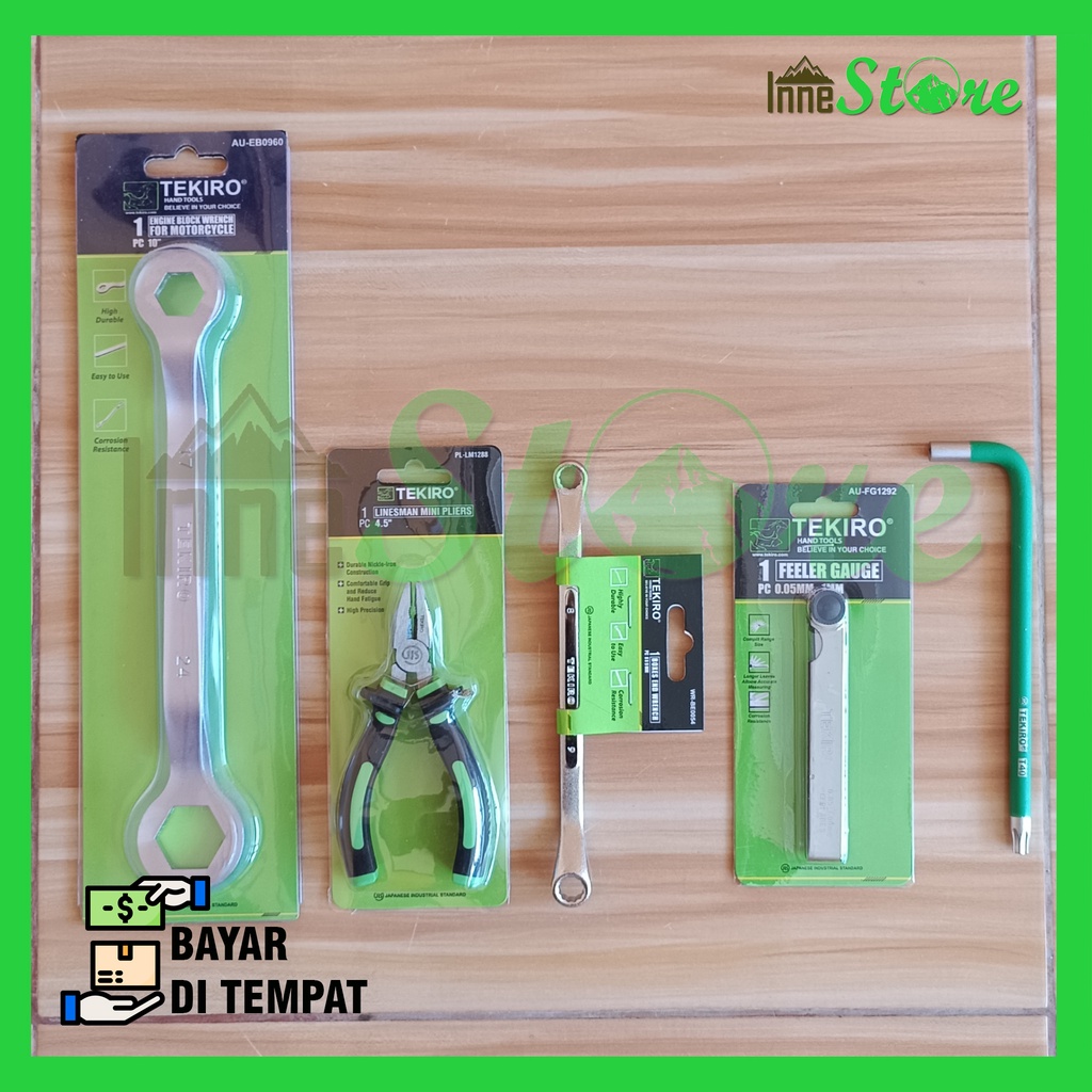 Kunci Stel Klep Tekiro - Stel Klep Tekiro Set 5 Pcs Tekiro