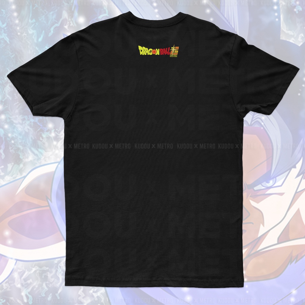 Kaos Goku Final Ultra Instinct Black Anime Manga Dragon Ball Unisex