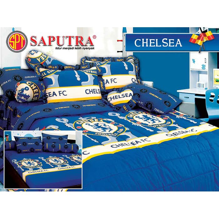 Bed Cover Set Sprei Rumbai Saputra 160 x 200 Chelsea