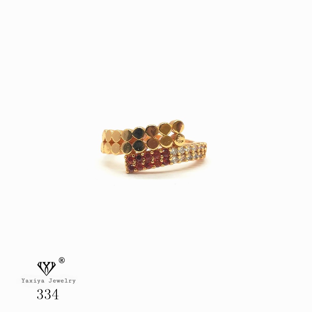

Cincin Permata Lapis Emas Perhiasan Imitasi Gold Yaxiya Jewelry 334