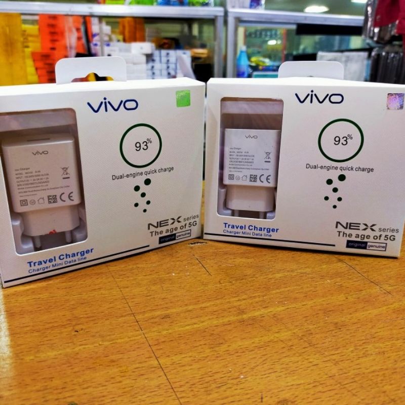 Charger vivo Type C Fast Charging Vivo S1 pro/V17/ V17 pro/V19/Y21S/Y30/Y50/ Y51/ Y21T [Nex Series]