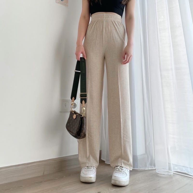 HORNET PANT- CELANA KNIT WANITA TEBAL PREMIUM IMPORT