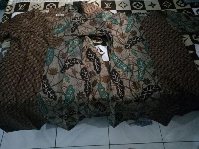 Tunik Seling Parang Daun Tunik Batik Modern Tunic Seragam Batik Tunik Selling Parang