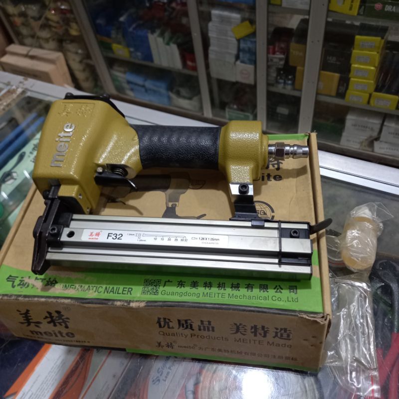

Air Nailer Pneumatik Staples Gun Angin Meite