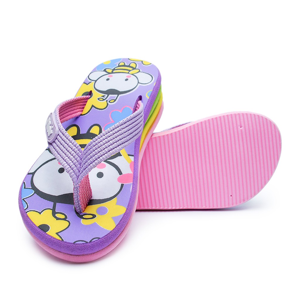 DNOIR Sandal Anak Perempuan LAPIS4 UNGU