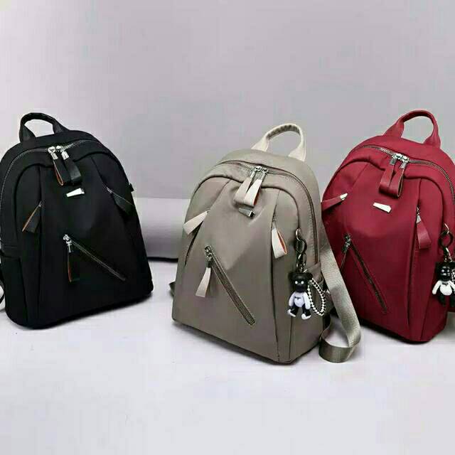 Ransel wanita waterproof anti air tas nylon zhiper