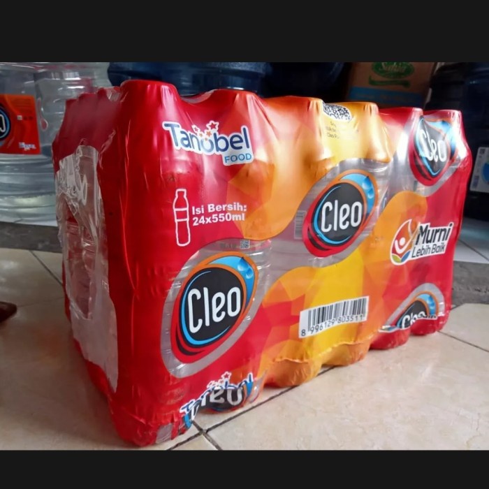 

Cleo Ecoshape SR Air Mineral 550ml x 24pcs [1 Karton]