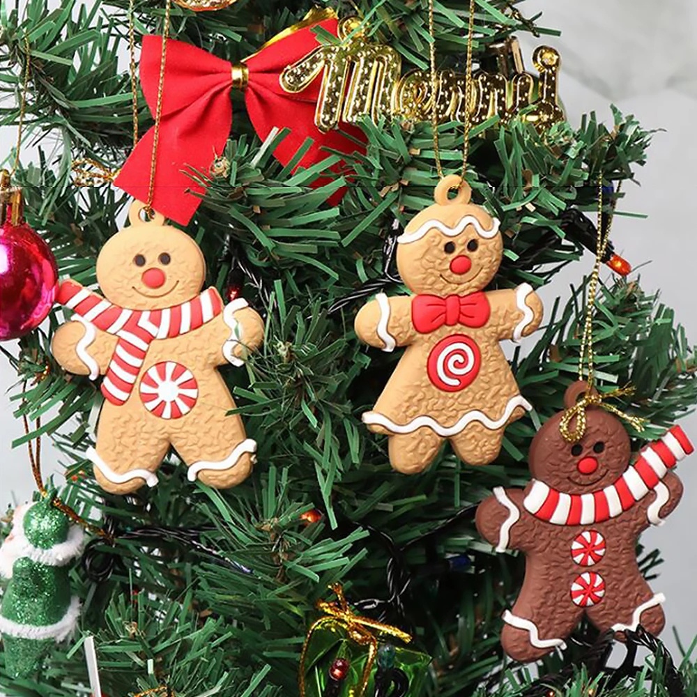 [Christmas Products]Gingerbread Man Christmas Tree Hanging Pendant