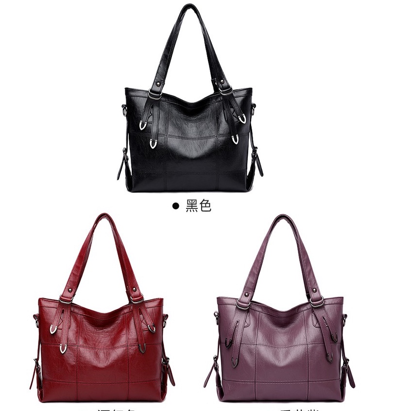 BJ81739 - BLACK/PURPLE/REDWINE - TAS BAHU SLEMPANG IMPORT TAS WANITA FASHION IMPORT MODIS ELEGAN TERMURAH TERLARIS TERBARU BAGSTORE JAKARTA TAS BATAM GT1739 LT1394