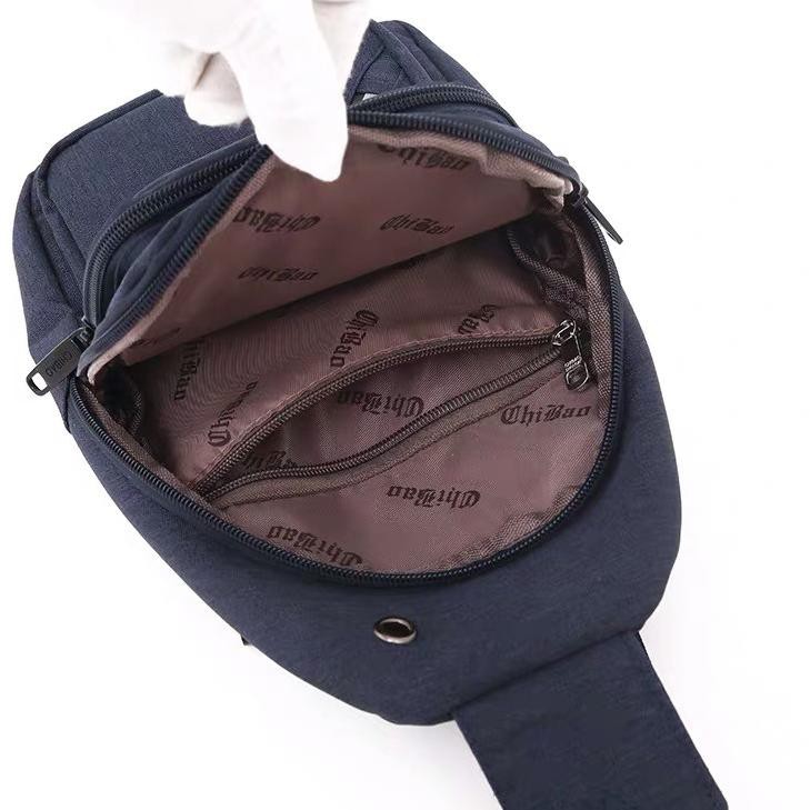 Tas Wanita Pria Import Jinjing dan Selempang CHIBAO CB009 009 CBL009 L009 Bahan Parasut Kualitas Sup