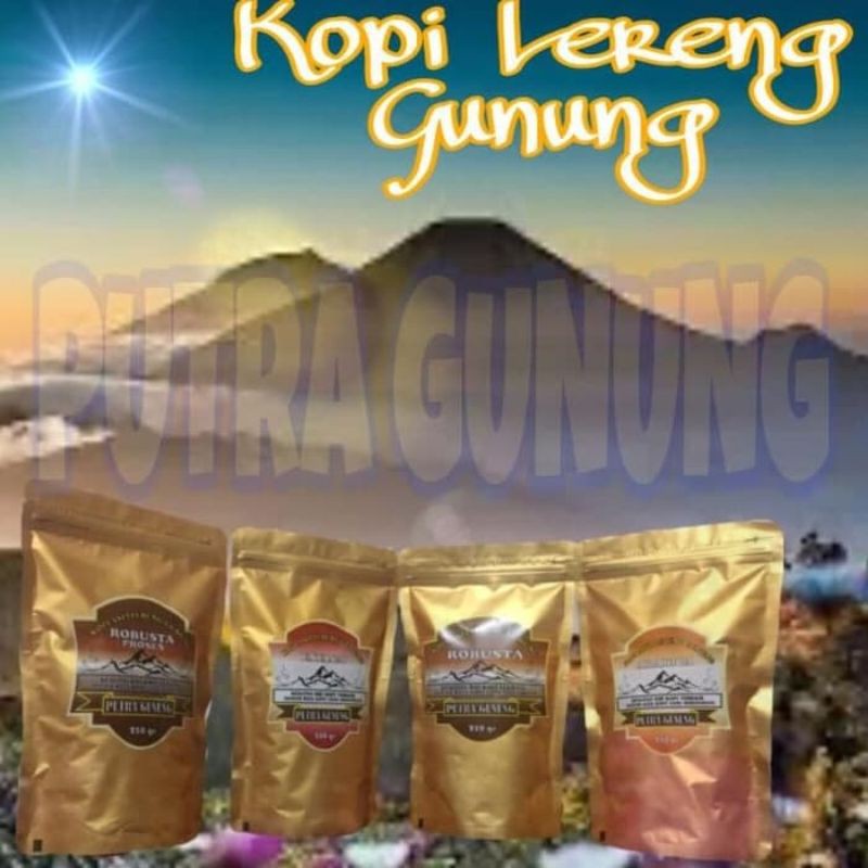 

Kopi Arabica Putra Gunung 250 gr