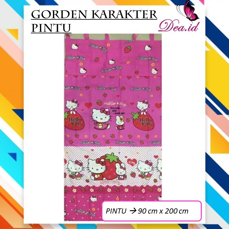 [DEASHOP] [PINTU ALL] GORDEN/KORDEN/HORDEN/HORDENG KARAKTER 95 X 200 CM (1KG=6 PCS)