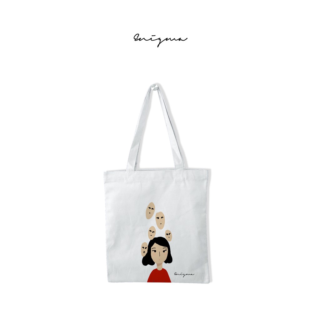 SALE TOTEBAG KANVAS ORIGINAL ENIGMA TAS WANITA