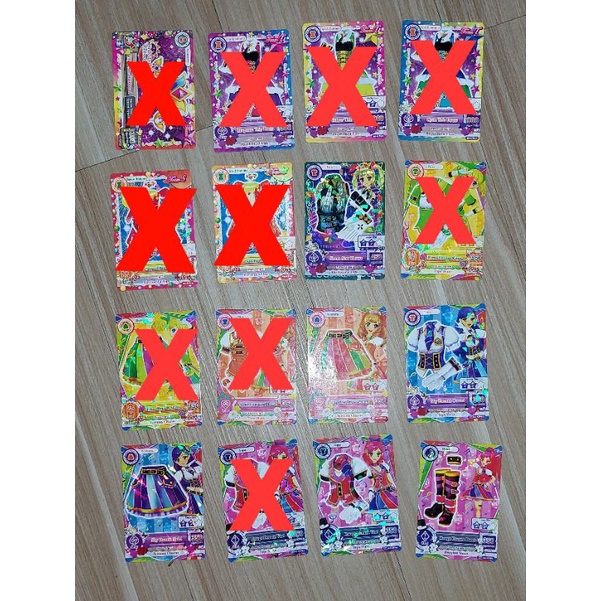 Kartu Asli Aikatsu // Kartu Palsu bisa dipakai di mesin // Kartu CP Aikatsu