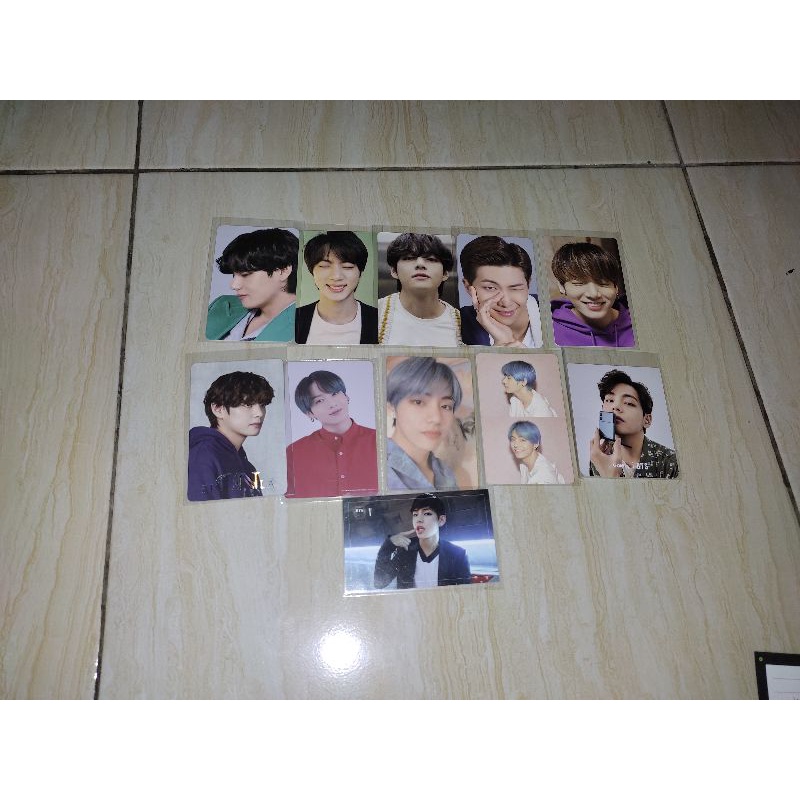 READY INA PHOTOCARD BTS V , PC ALBUM, PC SAMSUNG BTS TAEHYUNG