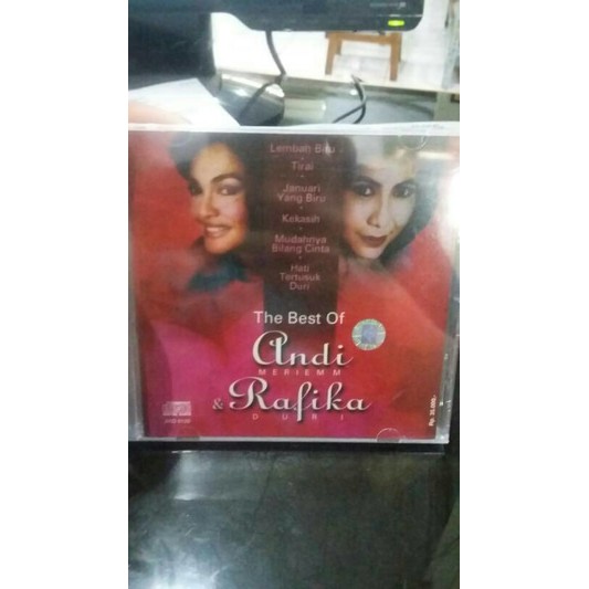 CD ORIGINAL ANDI MERIEM M & RAFIKA DURI - THE BEST OF