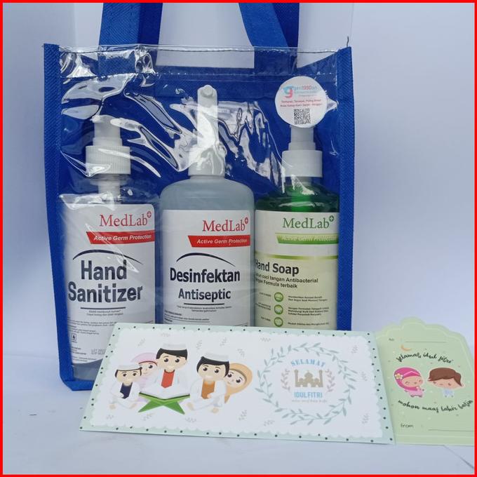 

Hampers Idul Fitri Medlab 500 Ml Lengkap Kartu Ucapan dan Amplop