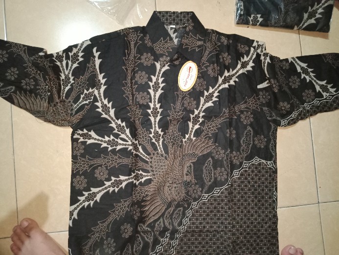 Baju Batik Pria Slimfit Big Size M L Xl Xxl Atasan Kemeja Batik Lengan Panjang Original