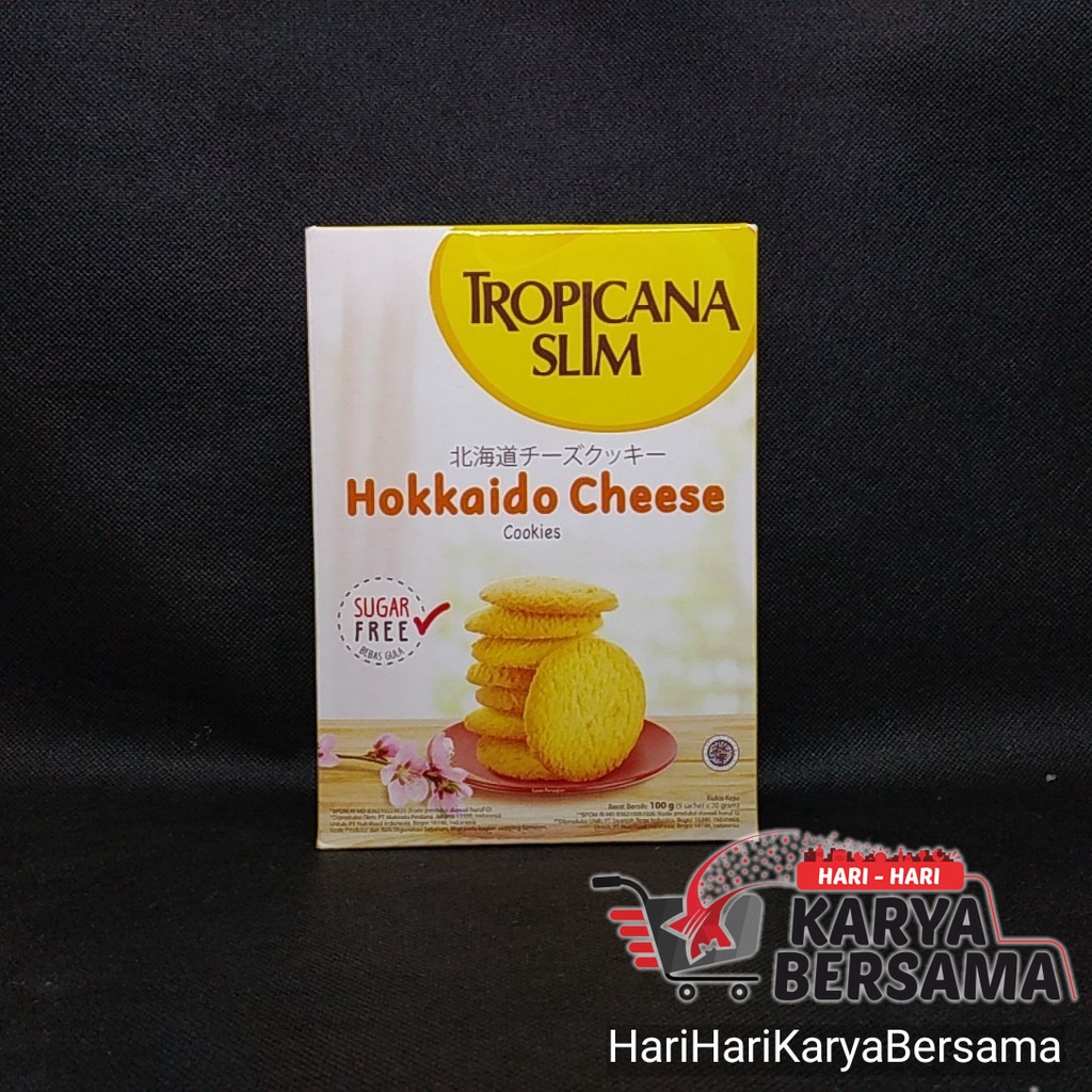 

TROPICANA SLIM HOKKAIDO CHEESE COOKIES ISI 5'S X 20GR