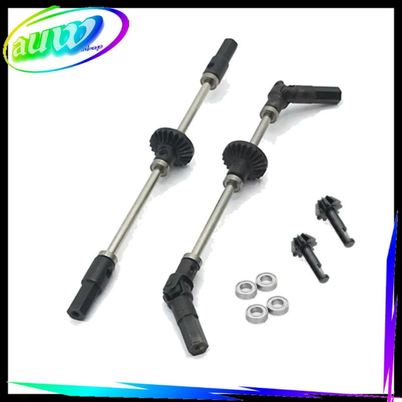 Metal Kit Gear Axle bridge depan & belakang RC Car 1/12 MN D90 MN99 MN99s